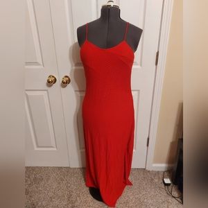 Red Summer Maxi Dress